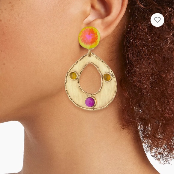 Sylvia Toledano
Thalita 22K Gold-Plated, Multi-Stone & Enamel Drop Earrings - Picture 2 of 6